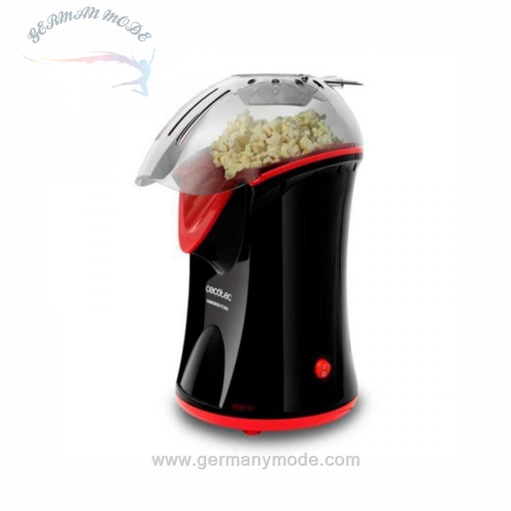 پاپ کورن ساز سکوتک اسپانیا Cecotec Popcornmaschine Popcornmaschine Cecotec 03040 1200 W RotSchwarz