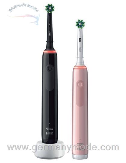 مسواک برقی اورال بی آمریکا Oral-B Pro 3 3900 Duo black/pink