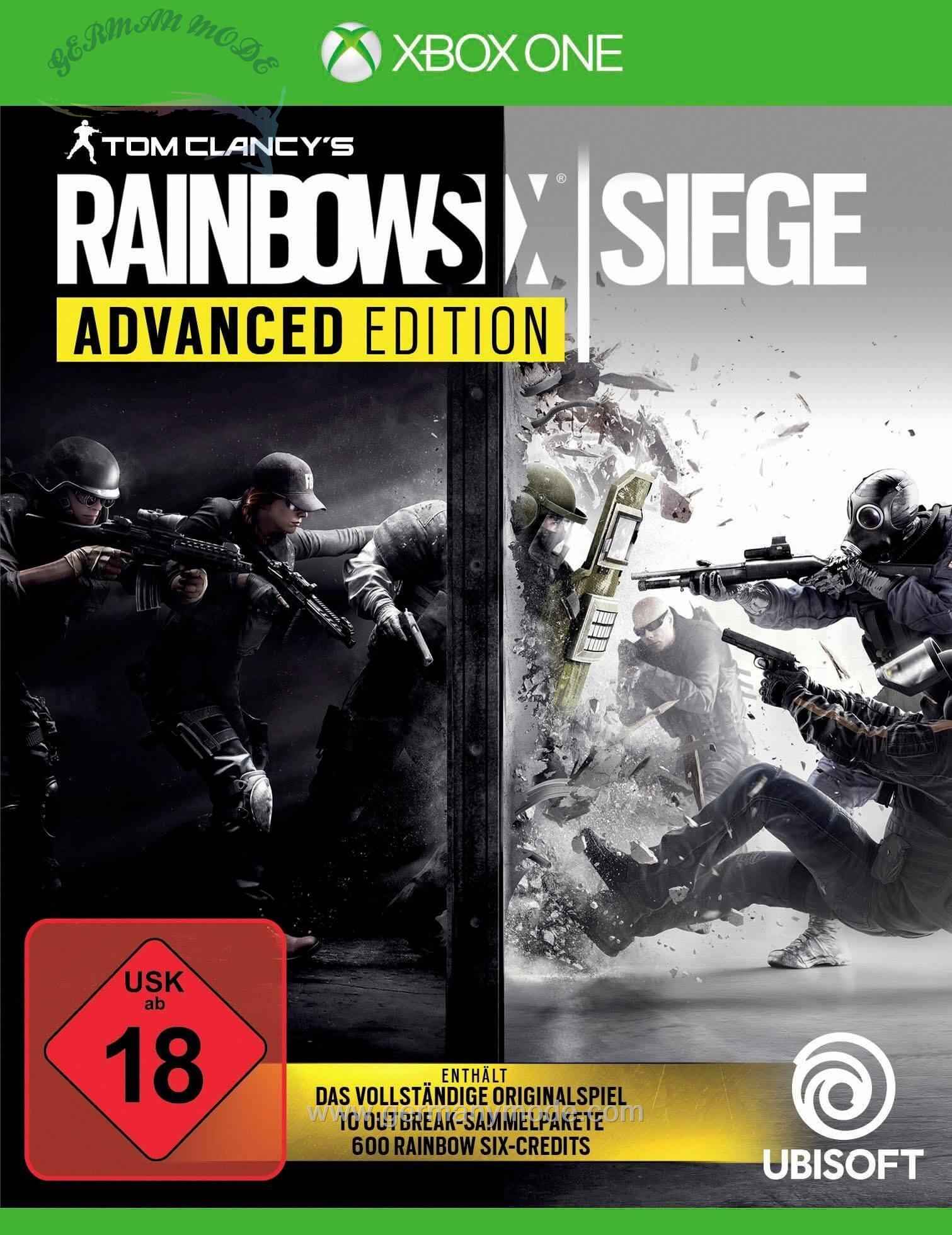 بازی ایکس باکس اورجینال مایکروسافت Tom Clancy s Rainbow Six Siege Advanced Edition Xbox One