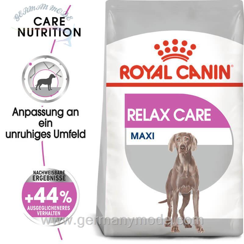 غذا خشک مخصوص سگ بزرگ پر استرس رویال کنین آلمان Royal Canin Relax Care Maxi 3kg