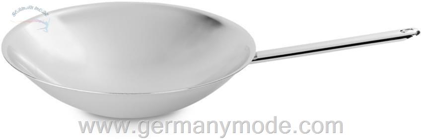 تابه وک گرد 36 سانت دمایر بلژیک Demeyere Wok rund für Gas- und Induktion 36 cm