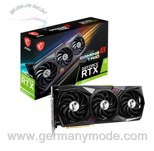 کارت گرافیک 8 گیگابایت ام اس ای MSI GeForce RTX 3070 Ti Gaming X Trio 8GB GDDR6X