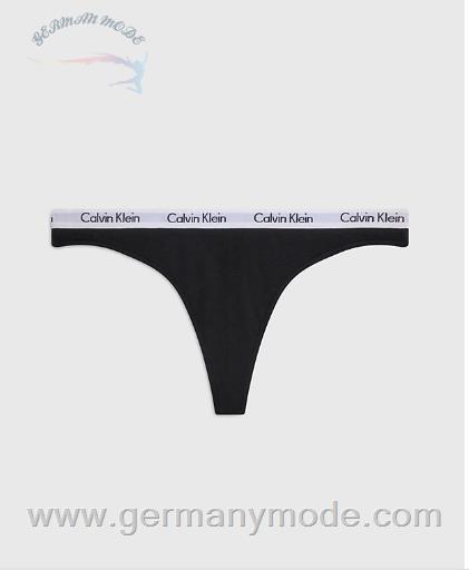 شورت استرینگ زنانه کلوین کلین آمریکا Calvin Klein String Carousel Black 0000D1617E001
