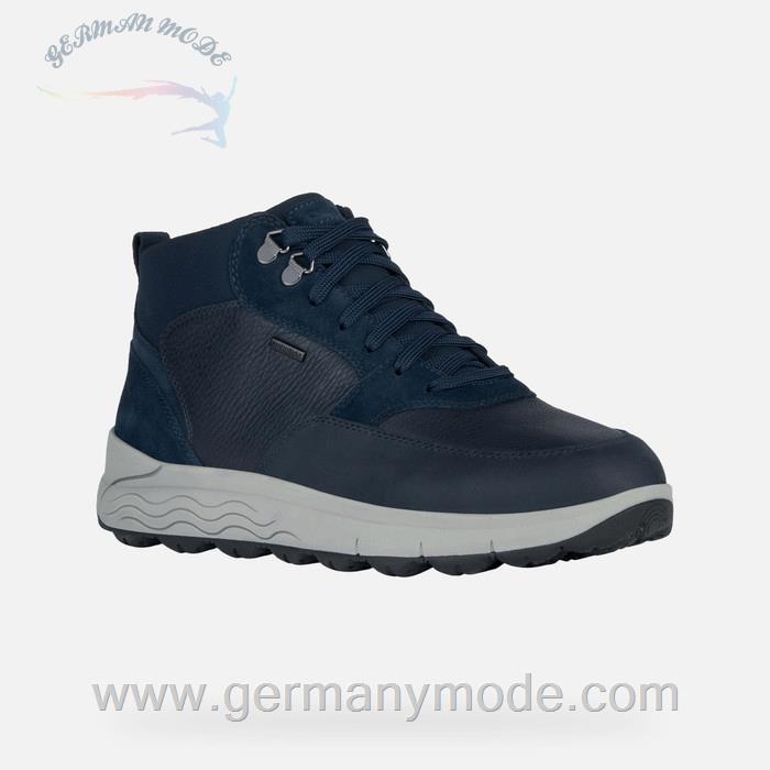 نیم بوت ضد آب مردانه جی اوکس ایتالیا GEOX WASSERDICHTE SCHUHE Spherica 4x4 Abx Herr Marineblau