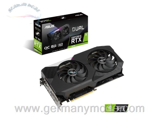 کارت گرافیک 8 گیگابایت ایسوس Asus RTX3070 DUAL-RTX3070-O8G (8GB)