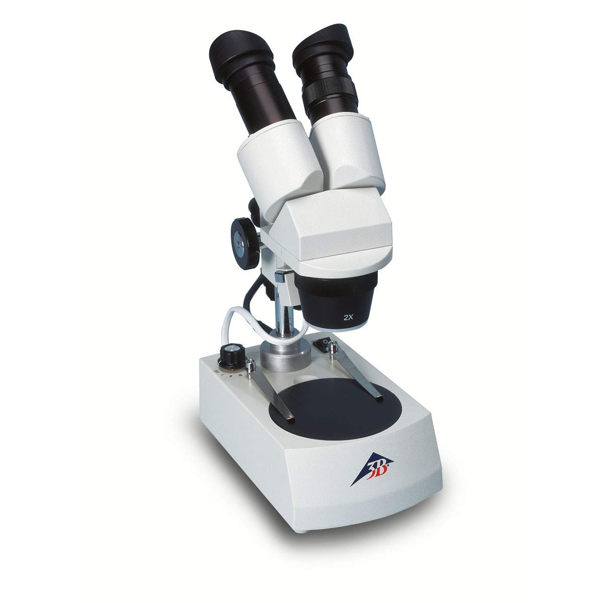 میکروسکوپ استریو 3B Scientific مدل W30666-230، بزرگ‌نمایی 40x، نور پس‌زمینه LED (230V, 50/60 Hz)
