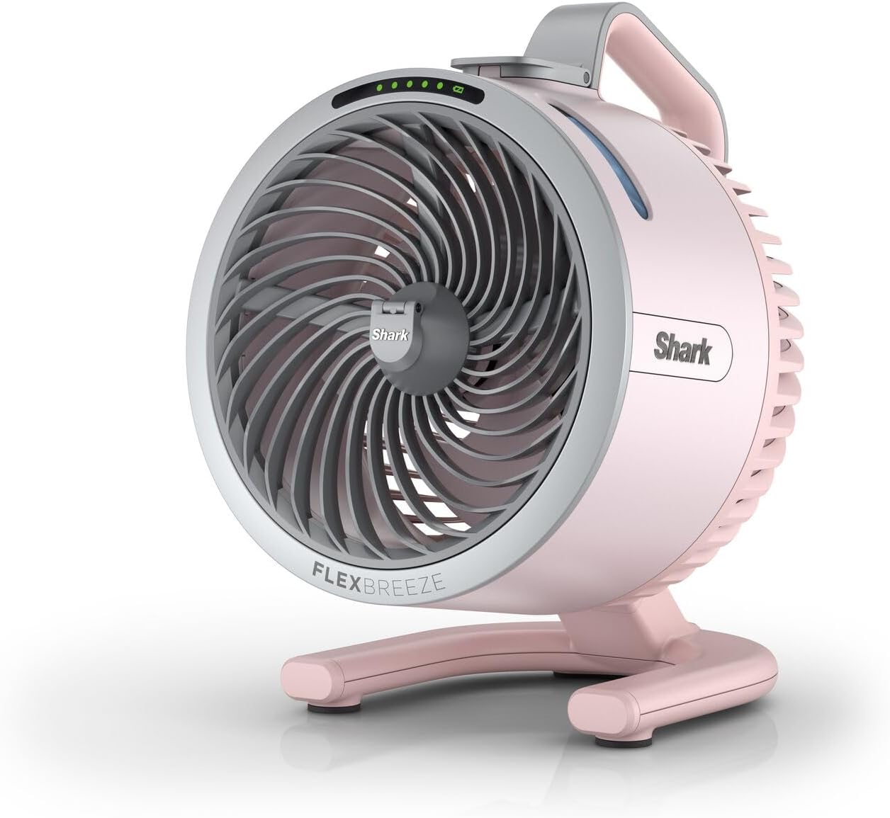 پنکه مه پاش قدرتمند شارک آمریکا Shark FlexBreeze HydroGo Quartz FA050EUPK خنک کننده داخلی و خارجی، با سیم و بدون سیم، 20 متر جریان هوا