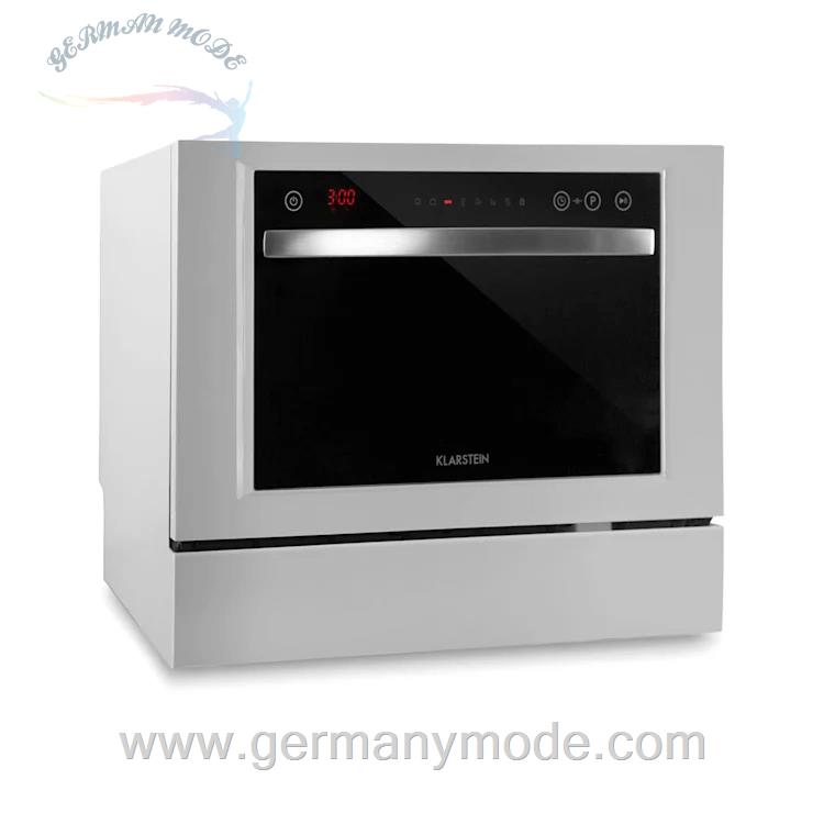 ماشین ظرفشویی رومیزی و توکار کلارشتاین آلمان Klarstein Amazonia 6 Luminance Geschirrspüler 55 cm Weiß 49 dB