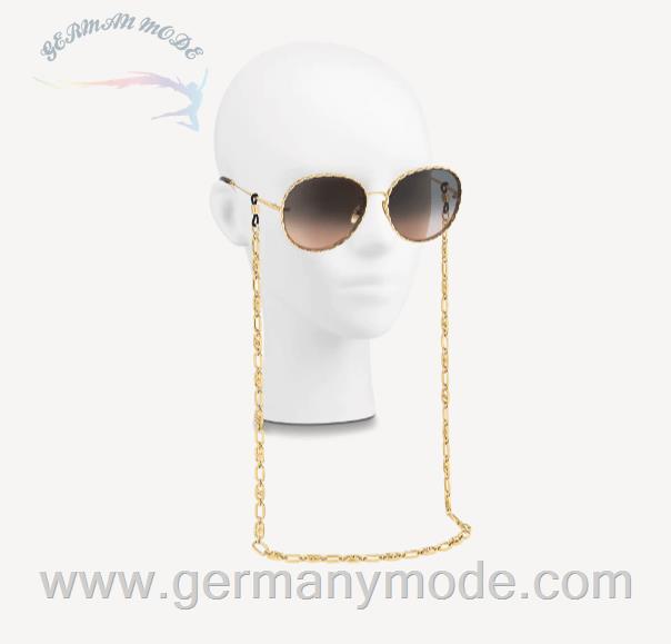 زنجیر عینک آفتابی زنانه لویی ویتون فرانسه LOUIS VUITTON TRAGEKETTE FÜR SONNENBRILLEN Z00025