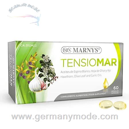 کپسول سیر زیتون تقویت قلب گردش خون مارنیس اسپانیا MARNYS Tensiomar MN423