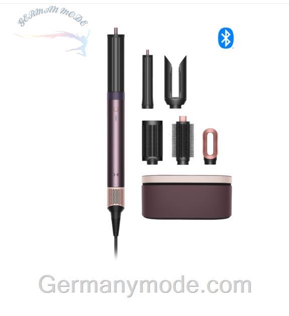 سشوار چند منظوره دایسون انگلستان Dyson Airwrap Co-anda2x Multi-Haarstyler und trockner Straight+Wavy Jasper Plum رنگ بنفش