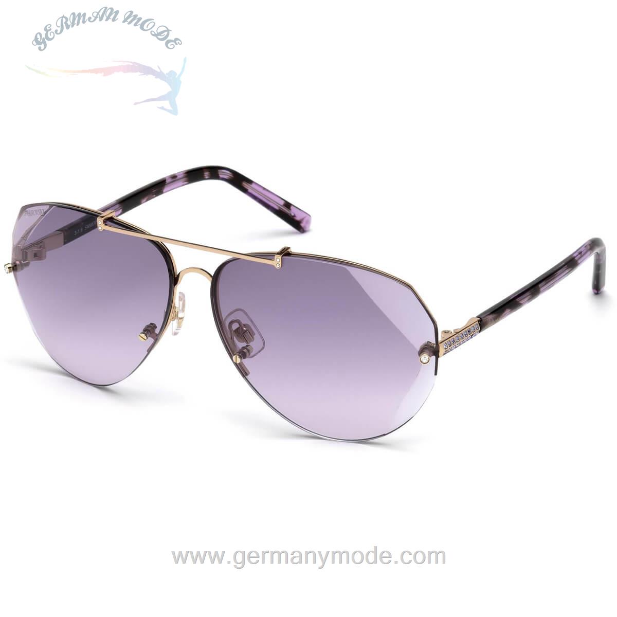 عینک آفتابی زنانه سواروفسکی (اتریش)  SK0134 28Z, PURPLE