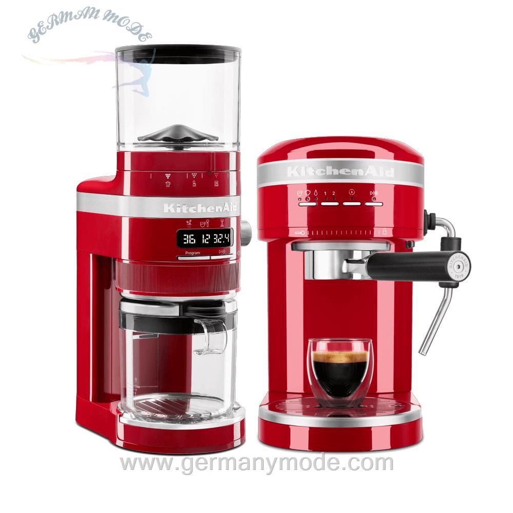 ست اسپرسو آسیاب قهوه کیچن اید آمریکا KitchenAid ESPRESSOMASCHINE - ARTISAN 5KES6503, KAFFEEMÜHLE - ARTISAN 5KCG8433