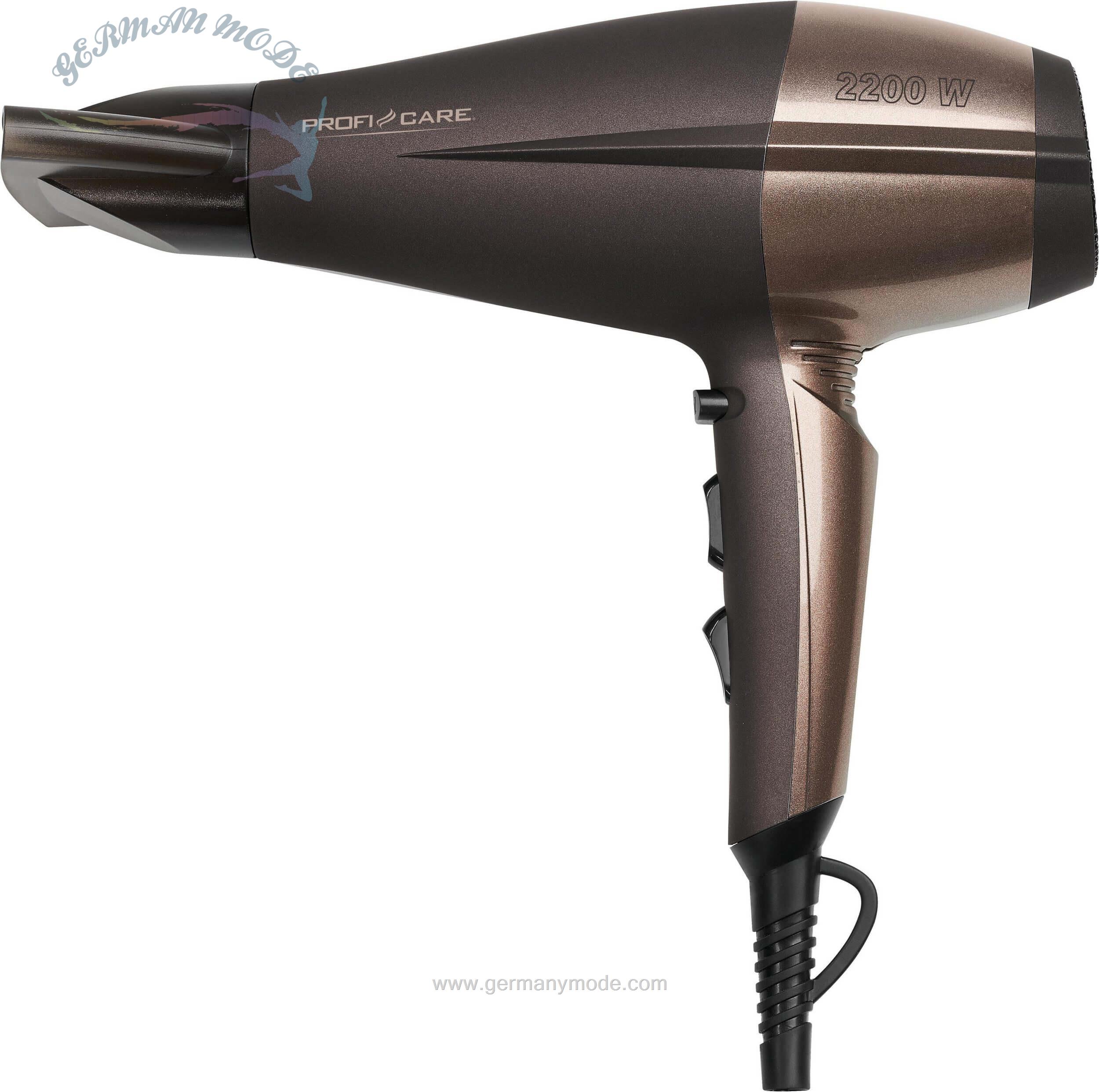 سشوار پروفی کر آلمان ProfiCare Haartrockner PC-HT 3010- 2200 W/ braun