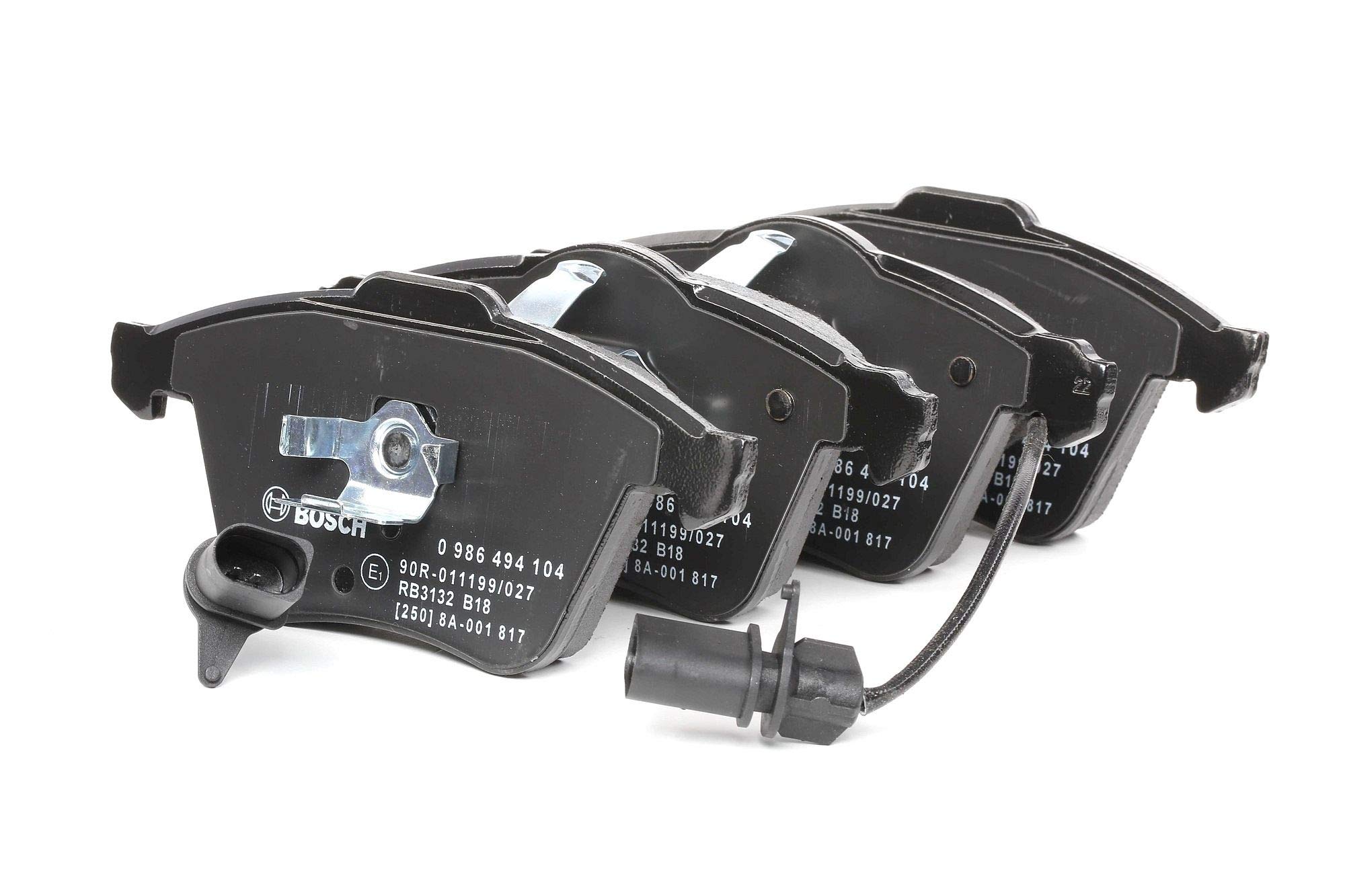 لنت ترمز بوش Bosch BP1014 - محور جلو - گواهی ECE-R90 - چهار لنت ترمز در هر مجموعه