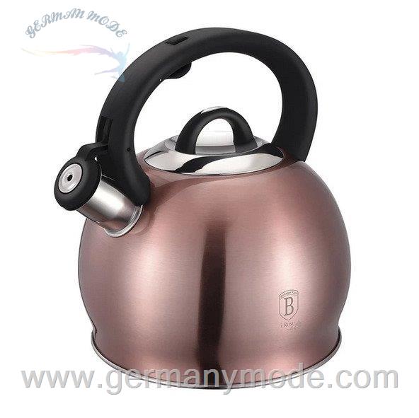 کتری سوت دار 3 لیتری برلینگر هاوس مجارستان Berlinger Haus Teapot 3.0 L BH/1077 I-Rose Collection