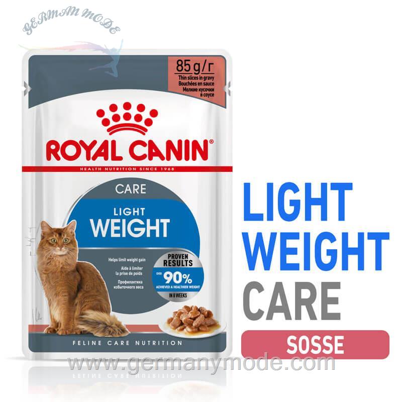 غذا مرطوب گربه رویال کنین Royal Canin Light Weight 12x85g in Soße