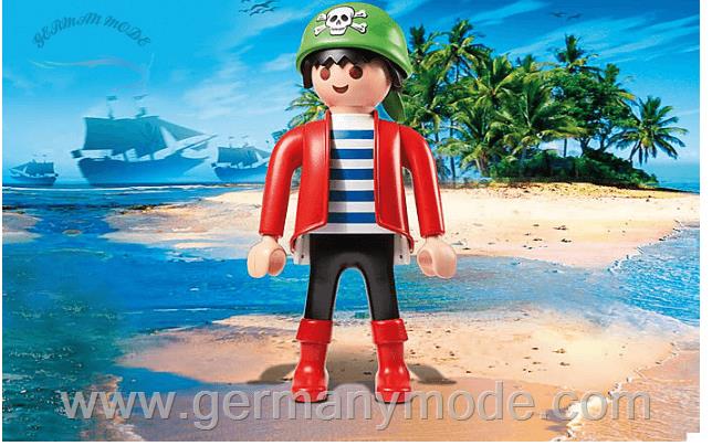 ست اسباب بازی عروسک دزد دریایی PLAYMOBIL-FunPark XXL Rico Produktnr 70631