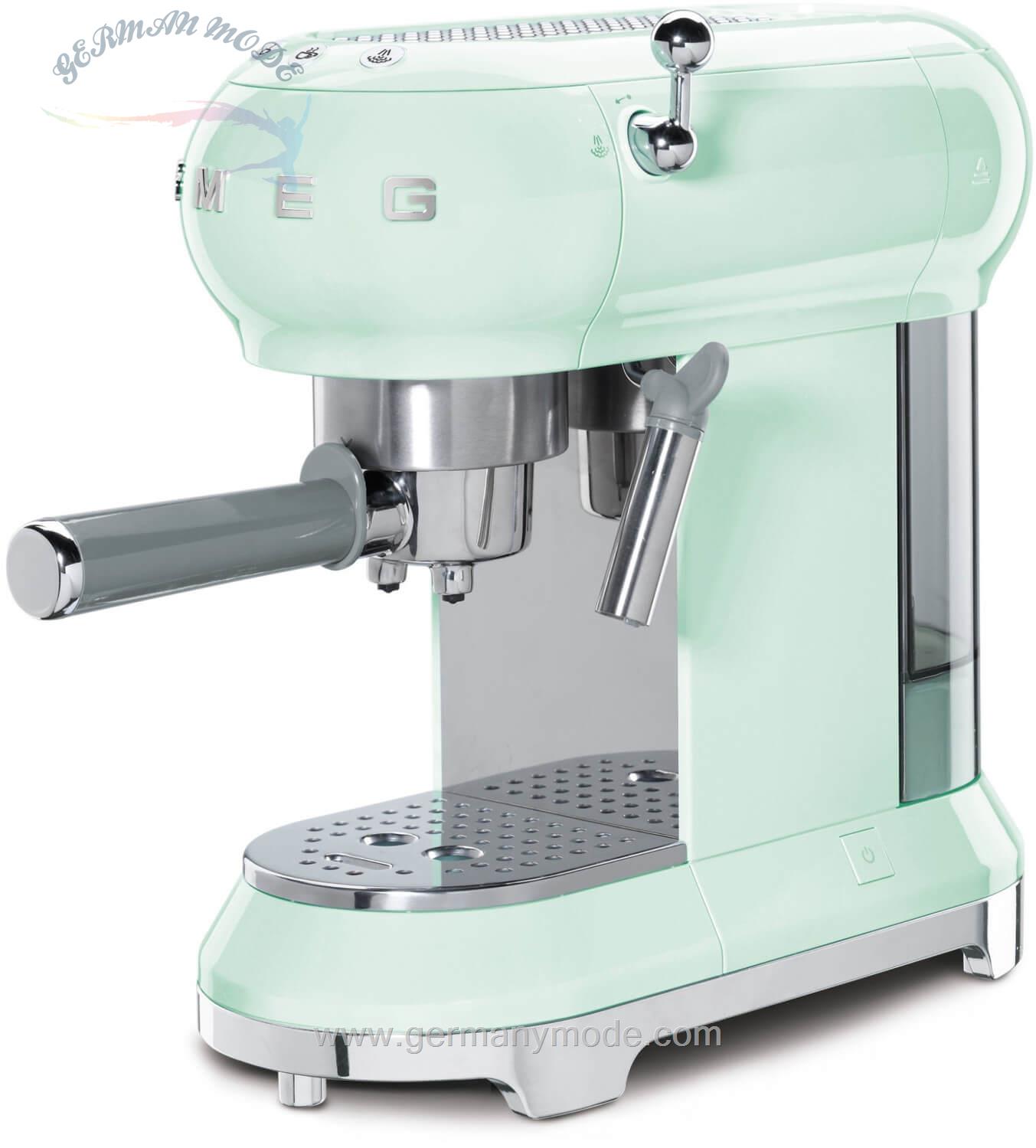 اسپرسو ساز اسمگ ایتالیا Smeg ECF01 pastellgrün