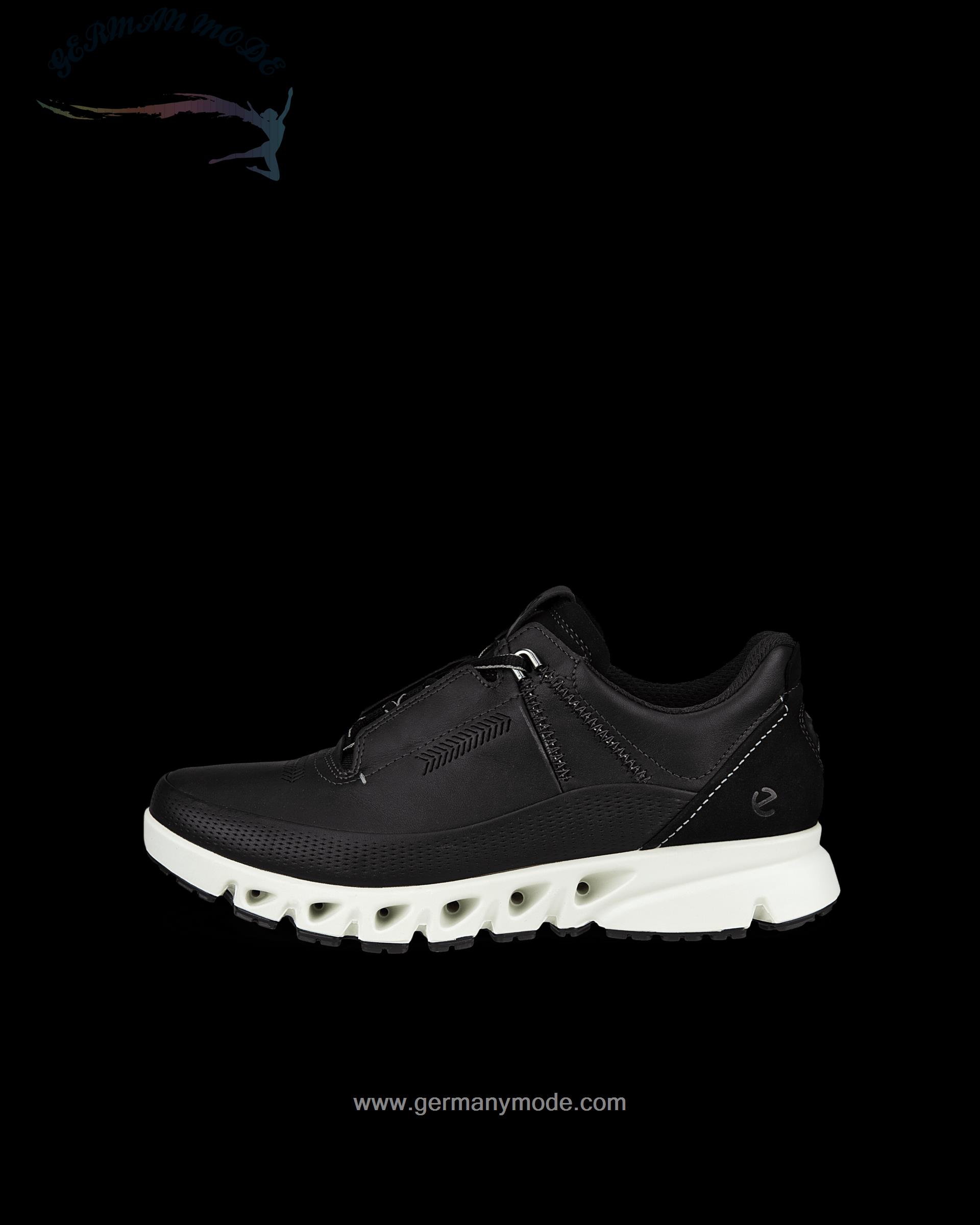 کتانی ورزشی ضد آب زنانه اکو دانمارک ECCO MULTI-VENT W Damen Nubuklederschuh mit Gore-Tex Schwarz