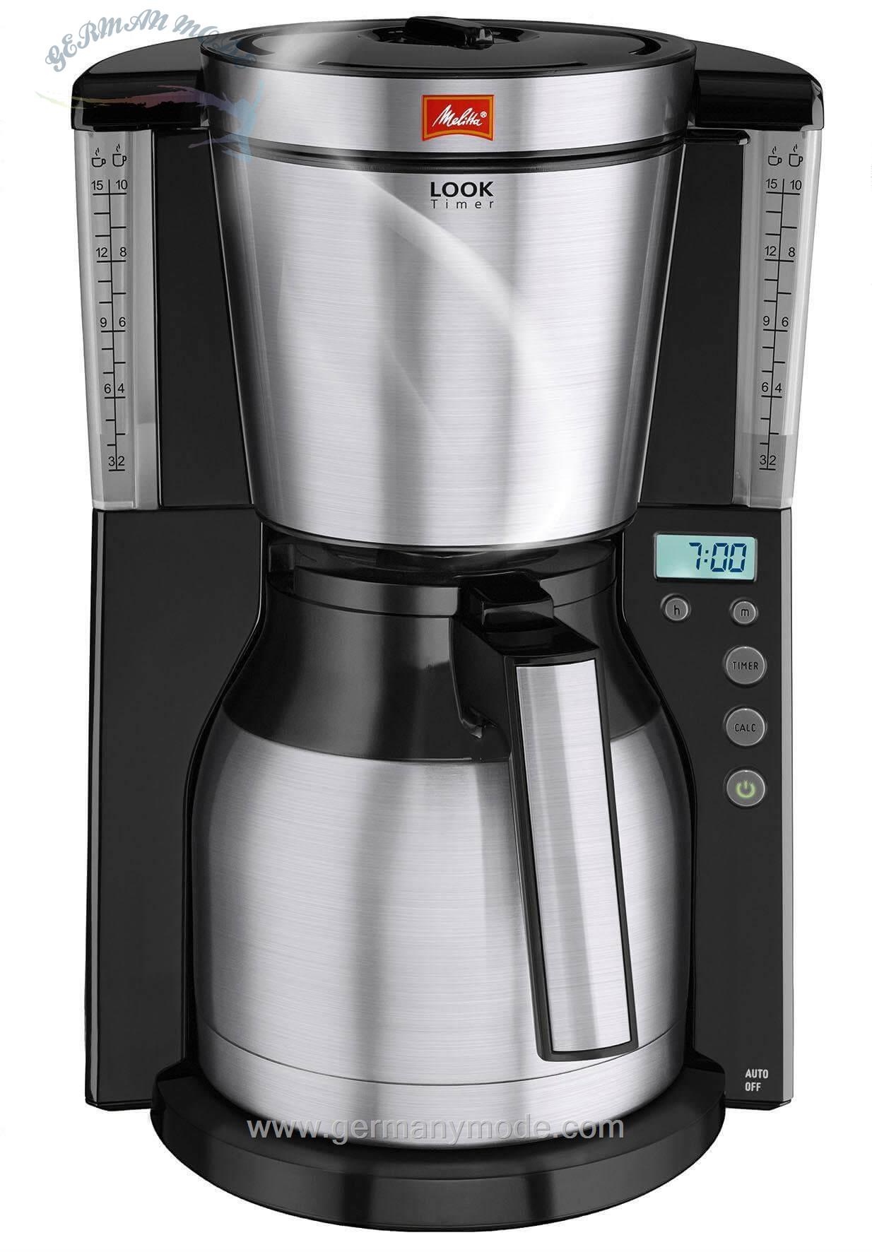 قهوه ساز ملیتا آلمان Melitta Filterkaffeemaschine Look Therm Timer 1011-16