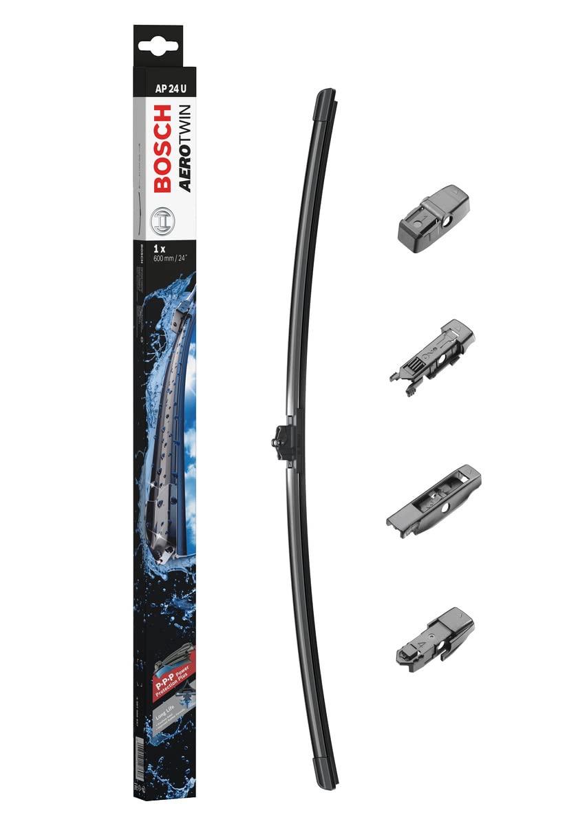 خرید از آمازون - برف پاک کن بوش Aerotwin AP24U، طول: 600 میلی متر - برف پاک کن شیشه جلو برای شیشه جلو