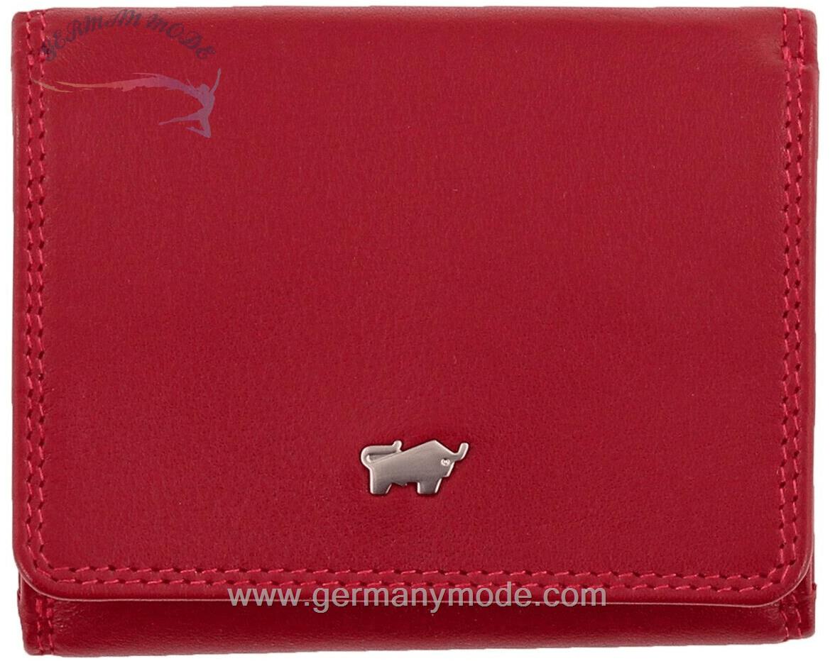 کیف پول چرم مردانه براون آلمان Braun Büffel Golf 2.0 Wallet 2CS 90112 051 red