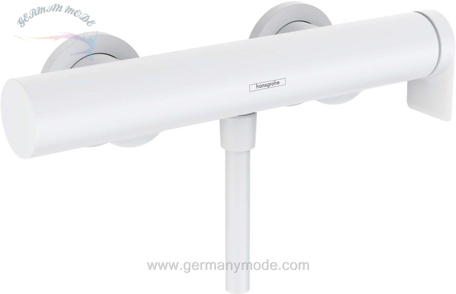 شیر مخلوط حمام هانس گروهه آلمان Hansgrohe Vivenis Einhebel Brausemischer Aufputz 75620 mattweiß 75620700