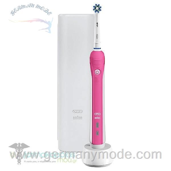 مسواک برقی اورال بی آمریکا Oral-B Pro 2 2500 pink