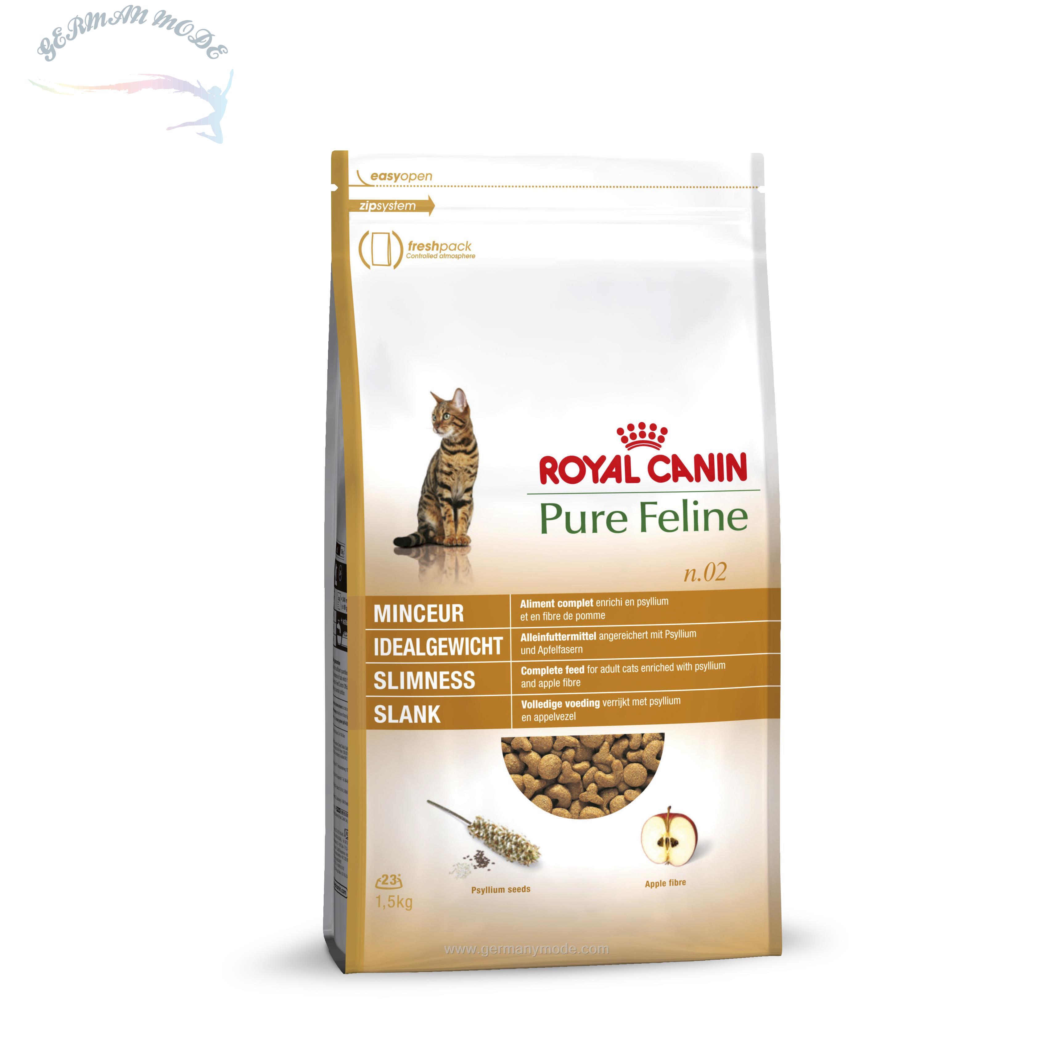 غذا خشک گربه رویال کنین Royal Ca3kgnin Pure Feline n.02 Idealgewicht