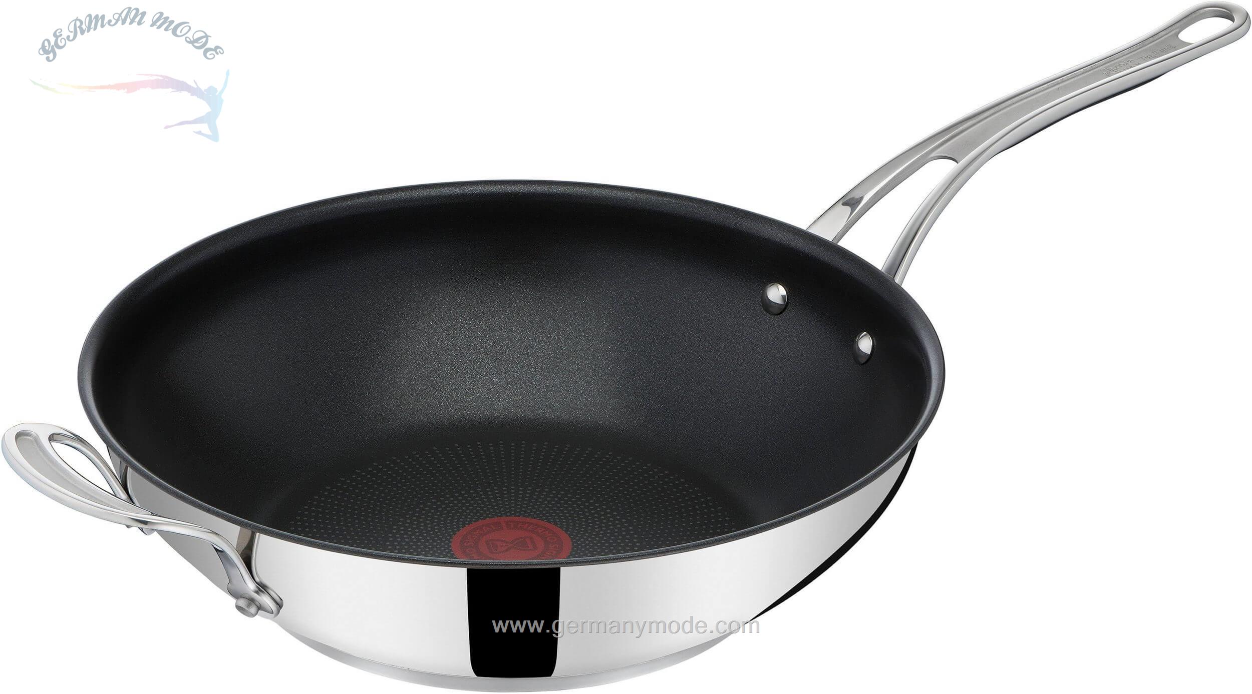 تابه وک 30 سانت تفال فرانسه Tefal Wok E30688 Jamie Oliver Cook's Classic 30 cm