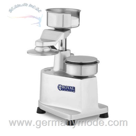 دستگاه همبرگر زن صنعتی 100 میلیمتر رویال کترینگ آلمان Royal Catering Hamburger Maker Royal Catering Hamburger Maschine 100 mm
