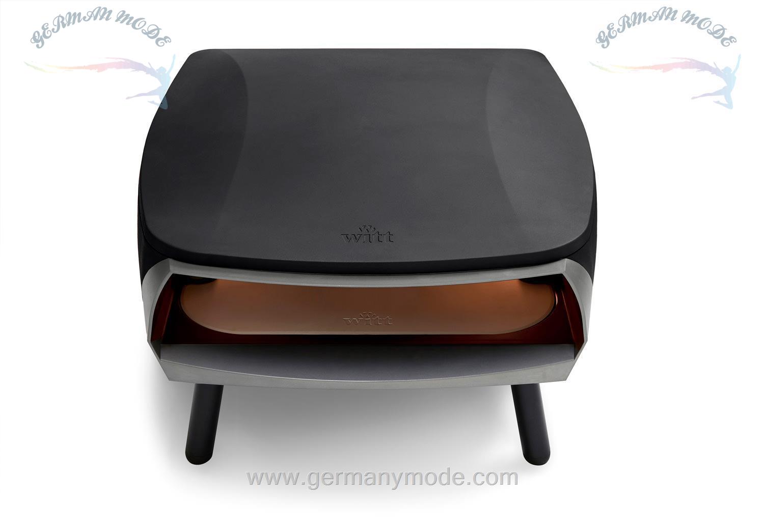 فر پیتزا گازی خانگی ویت Witt ETNA FERMO Gas Pizzaofen (16'') Schwarz