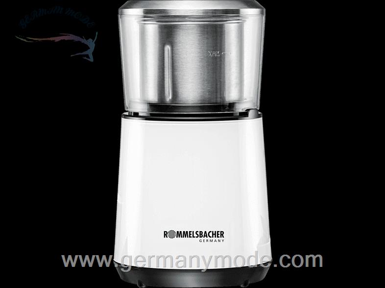آسیاب برقی روملزباخر آلمان ROMMELSBACHER EKM 125 Kaffeemühle Weiß 200 Watt
