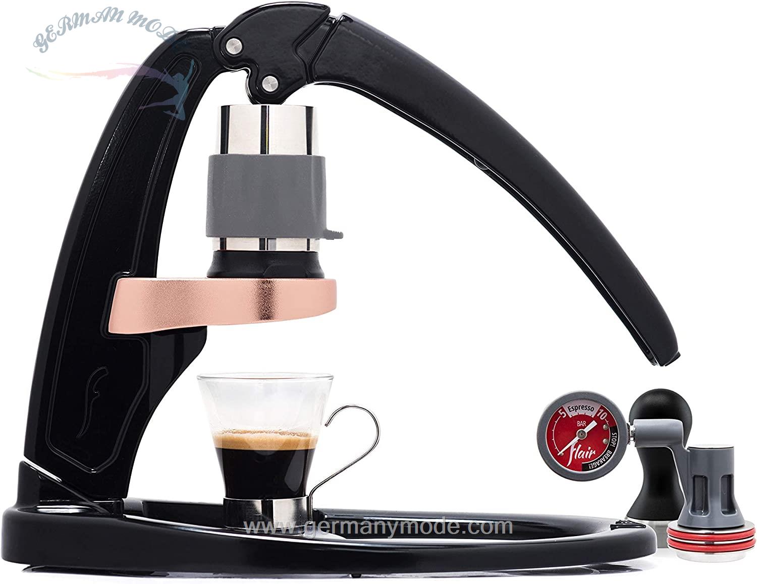 اسپرسو ساز دستی متحرک فلیر Flair Espresso Signature Black with Pressure Kit/ 647213147902
