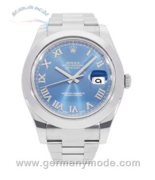 ساعت مچی مردانه دیت جاست 41 میلیمتری رولکس سوئیس Rolex 2016 unworn Datejust 41mm