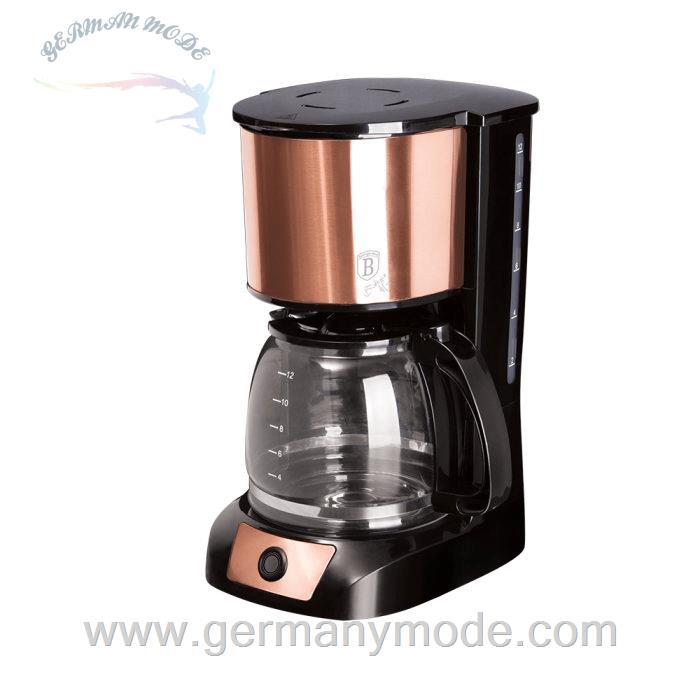 قهوه ساز برلینگر هاوس مجارستان Berlinger Haus Filter Coffee Machine BH-9157 Rose Gold Collection