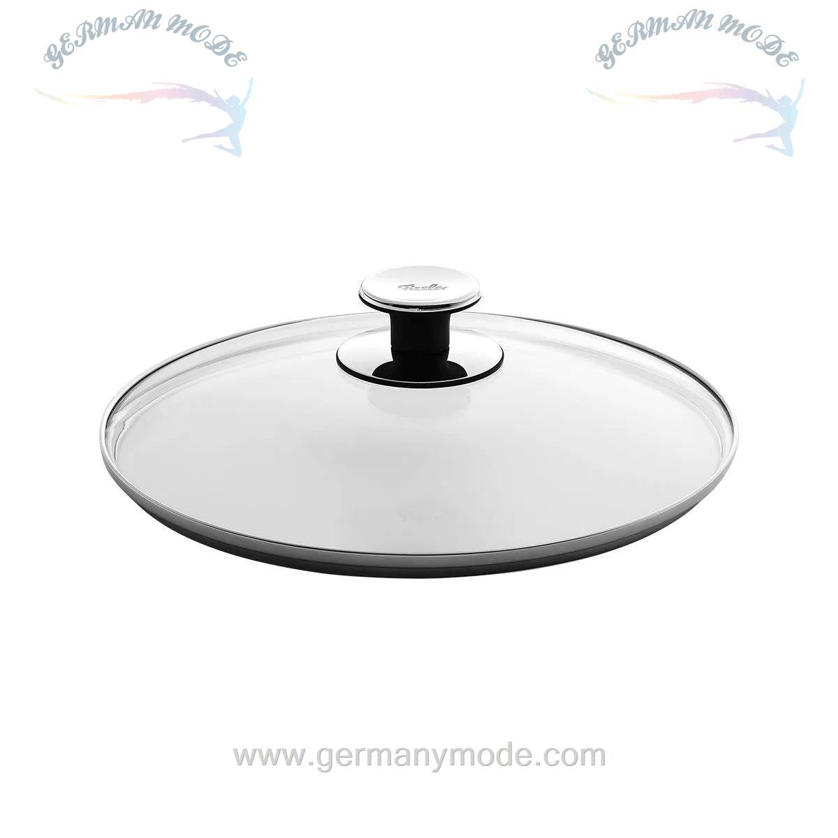 درب تابه قابلمه زودپز 26 سانتی فیسلر آلمان Fissler Glasdeckel 26 cm