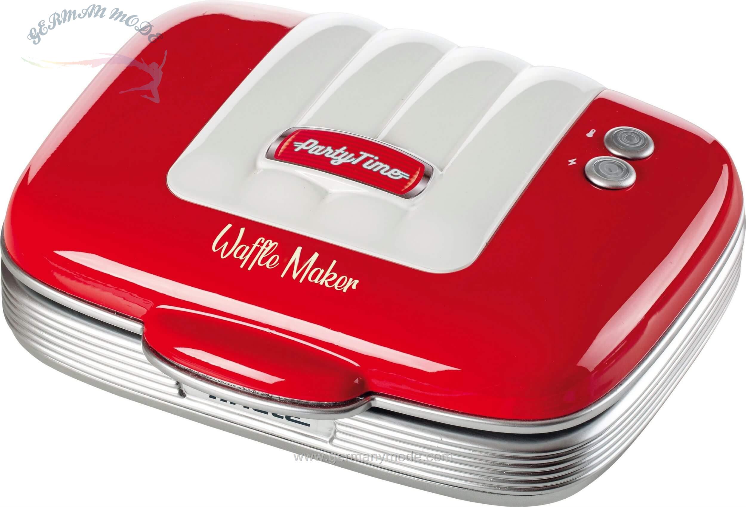 وافل ساز آریته ایتالیا Ariete Waffle Maker Party 1973 red