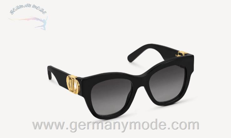 عینک آفتابی زنانه لویی ویتون فرانسه LOUIS VUITTON LV LINK PM SONNENBRILLE IM CAT EYE DESIGN Z1568W
