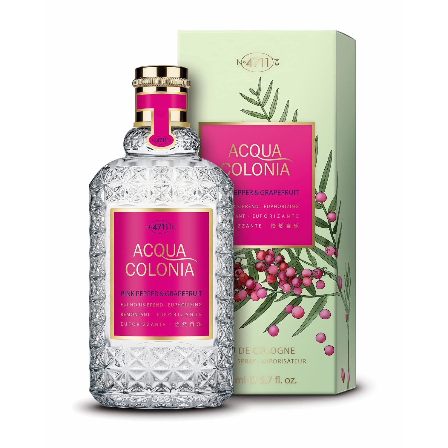 فلفل صورتی Acqua Colonia و گریپ فروت Edc Vapo 170 میلی لیتر
