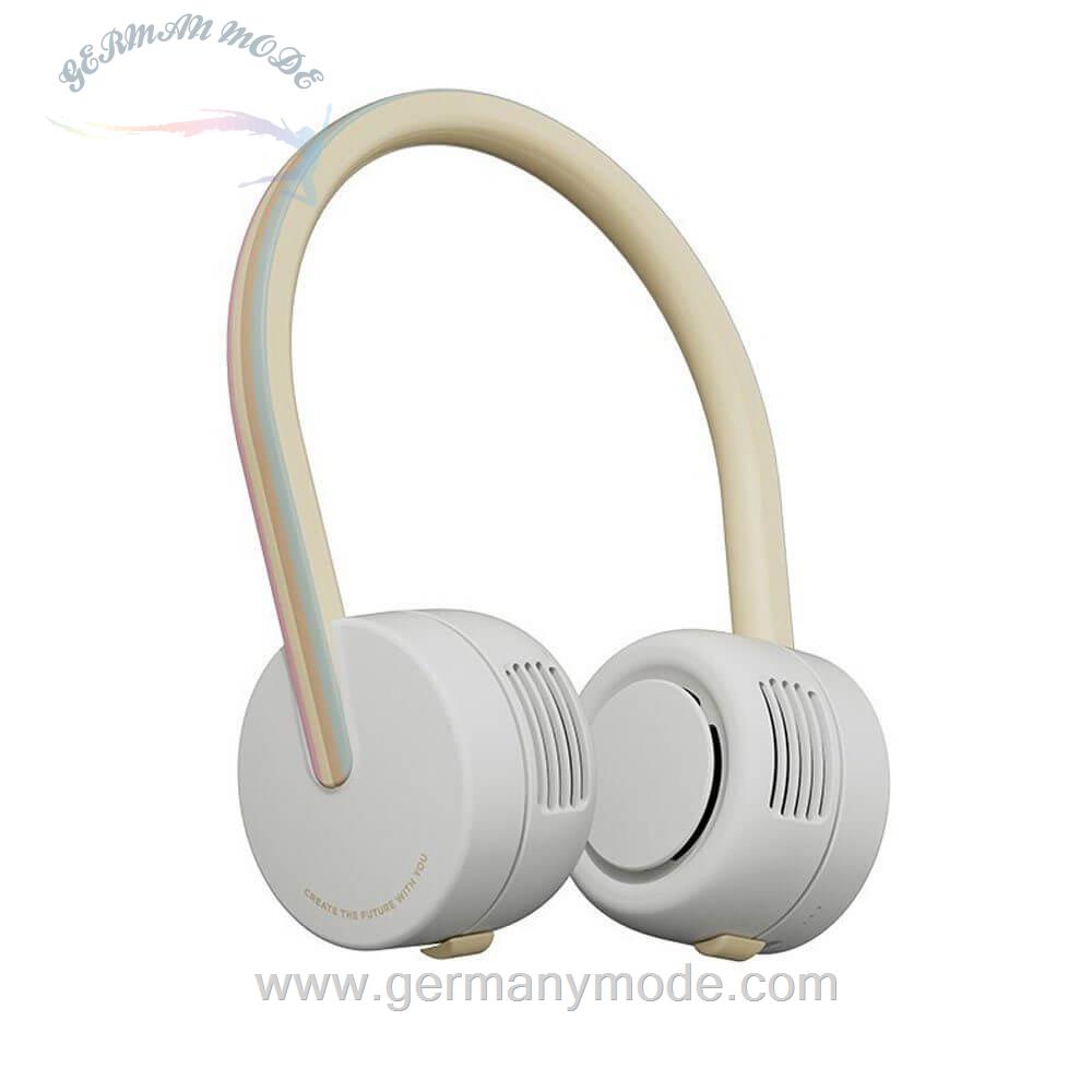 پنکه شارژی گردنی زدجی جی زاگ zggzerg Mini USB-Ventilator Tragbarer Nackenventilator