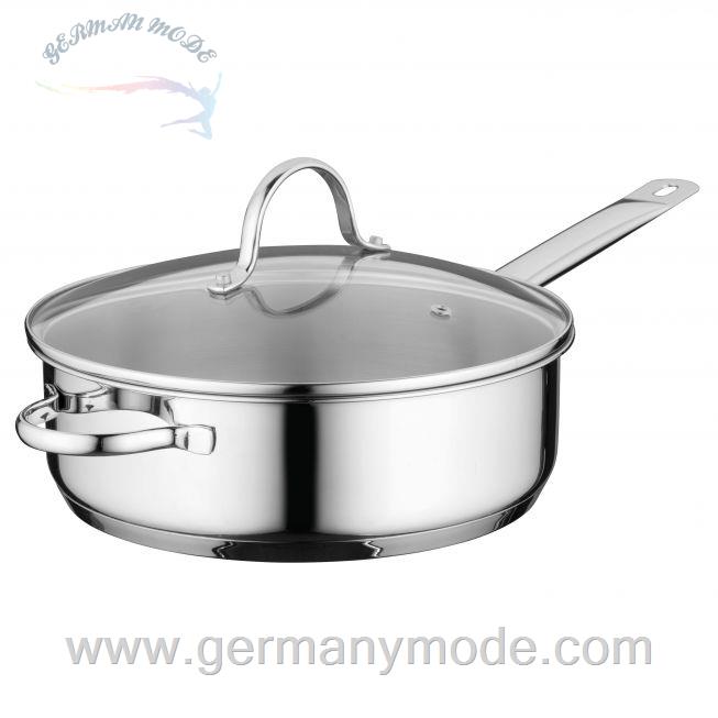 ماهیتابه درب دار 24 سانت برگهف بلژیک Berghoff Sauteuse mit Deckel 24 cm Comfort - Essentials