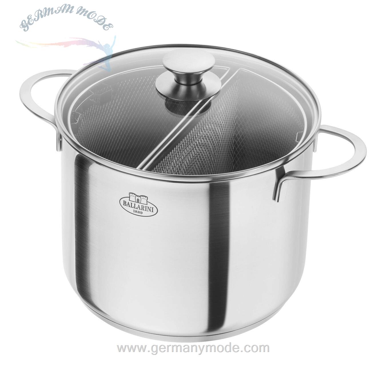 قابلمه 24 سانتی متری بالرینی ایتالیا BALLARINI ANCONA SPARGEL-NUDELTOPF 24 CM