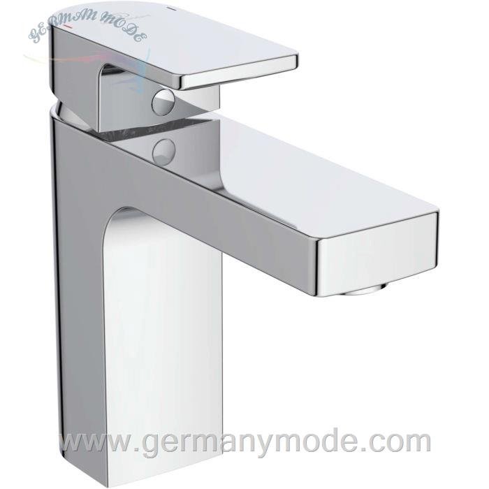 شیر مخلوط روشویی پایه کوتاه ایدیل استاندارد Ideal Standard Edge Einhebel Waschtischarmatur ohne Ablaufgarnitur 125mm Chrom A7105AA