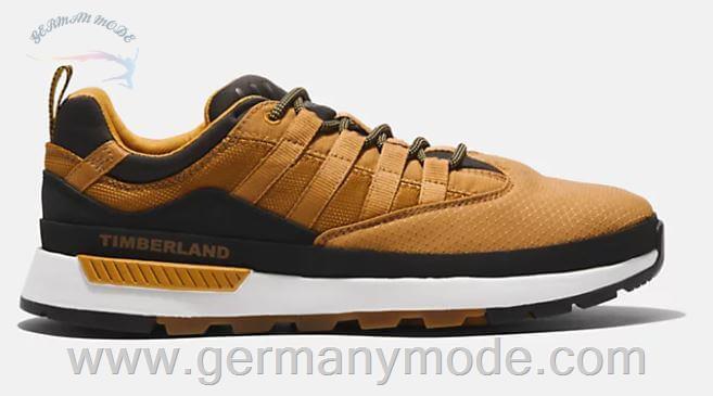 کتانی پیاده روی مردانه تیمبرلند آمریکا Timberland EURO TREKKER HIKING SHOE FOR MEN IN YELLOW