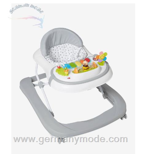 روروئک کودک ورت فرانسه Vertbaudet 2-in-1 Baby Lauflernhilfe Babytrott' - grau