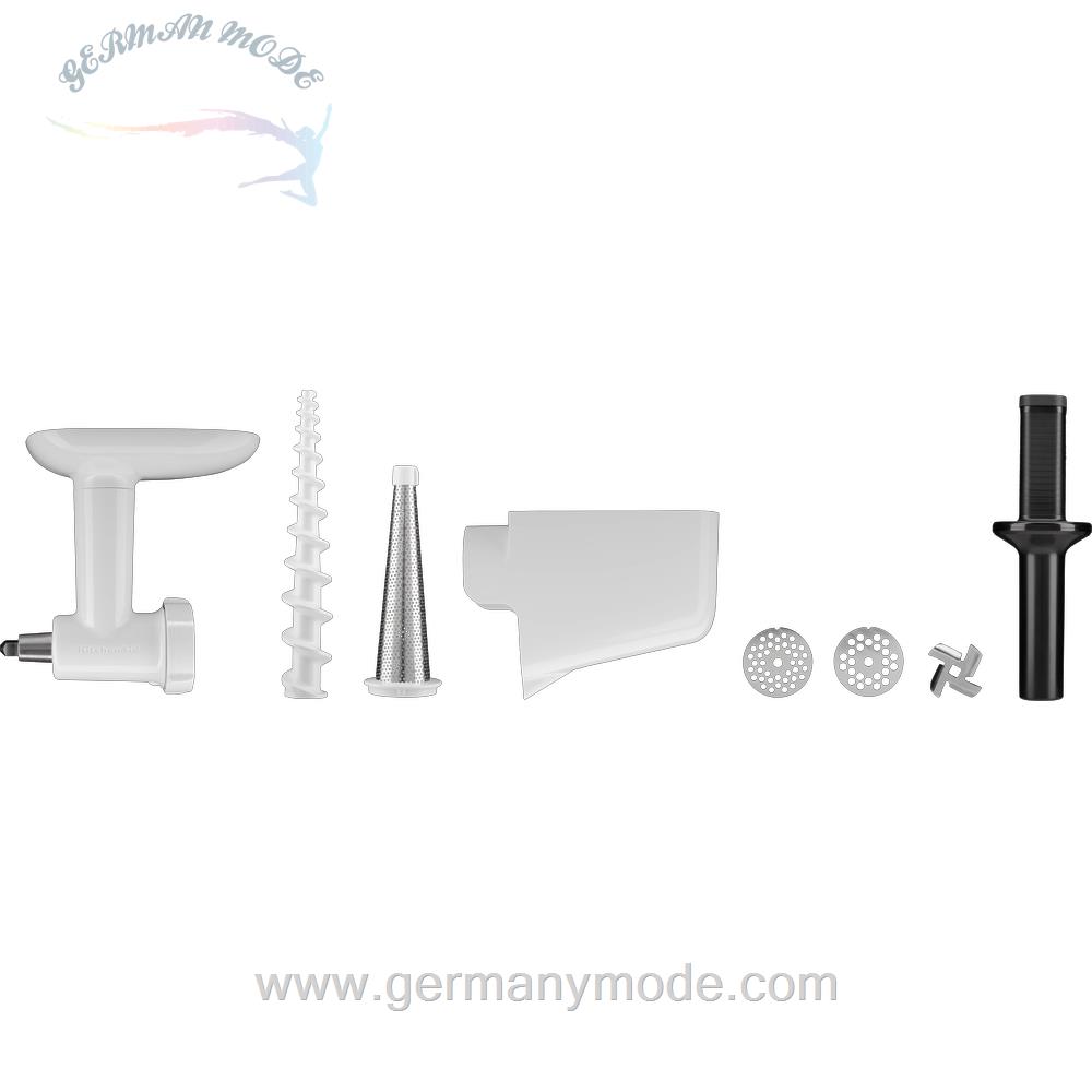 چرخ گوشت آبمیوه گیری کیچن اید آمریکا KitchenAid FLEISCHWOLF UND PÜRIER-SET 5KSMFVSFGA