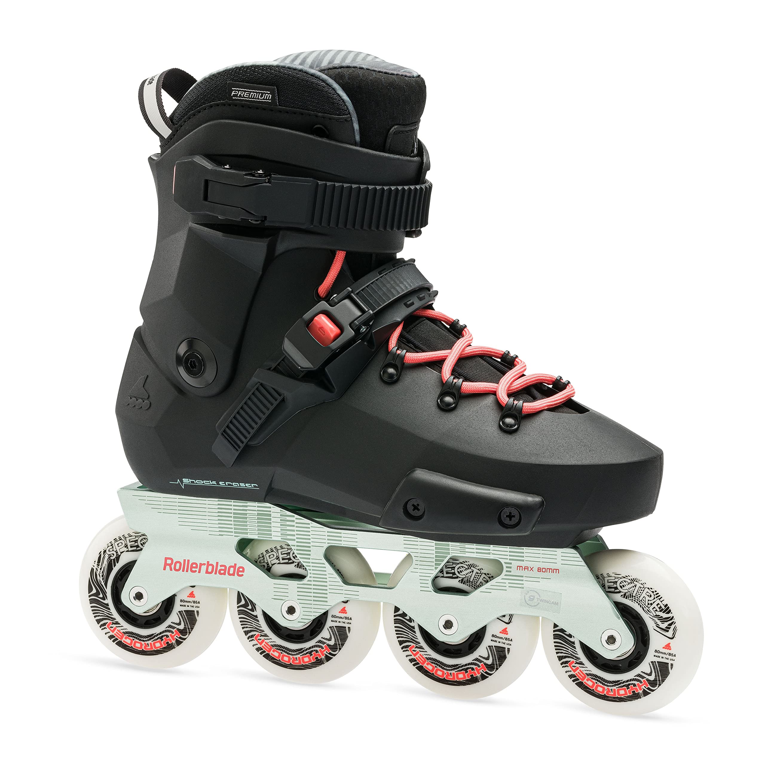 خرید از آمازون - Rollerblade Unisex - بزرگسالان Twister Inline Skates 260 Black/Mint