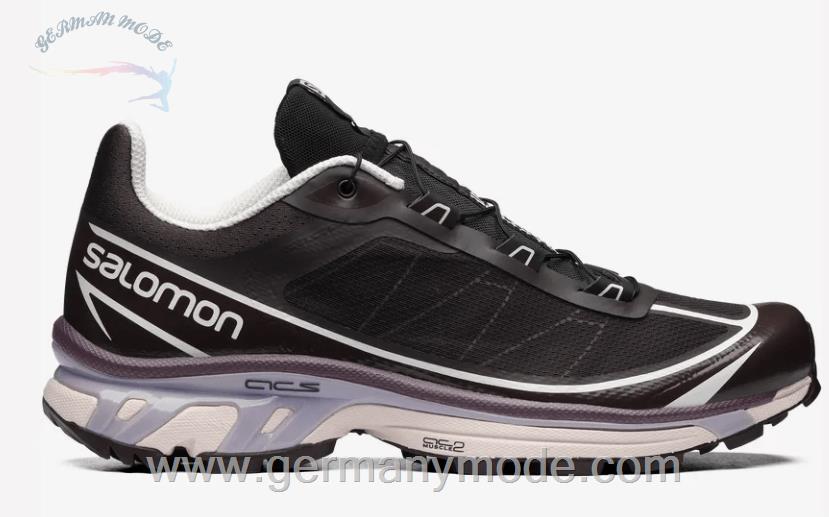 کتانی اسپرت مردانه زنانه سالامون فرانسه SALOMON XT-6 FT Sportliche Schuhe Unisex Shale / Chocolate Plum / Morganite